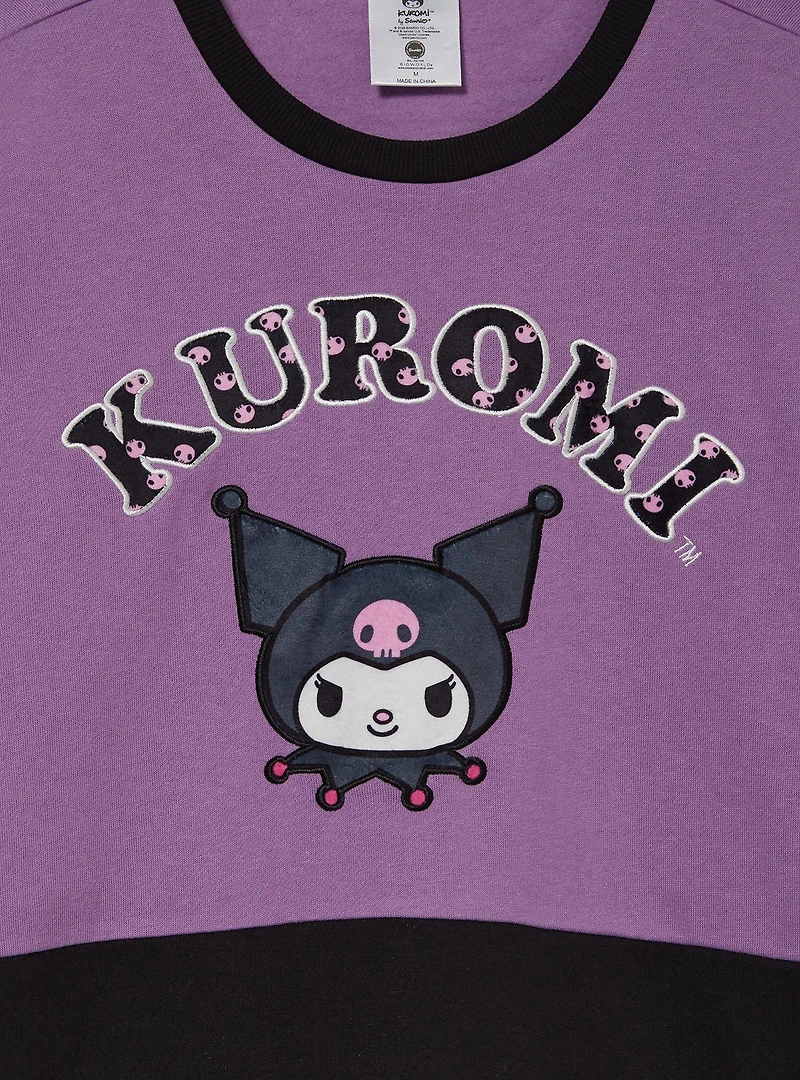 Sanrio Kuromi Portrait Panel Crewneck