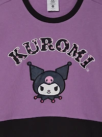 Sanrio Kuromi Portrait Panel Crewneck
