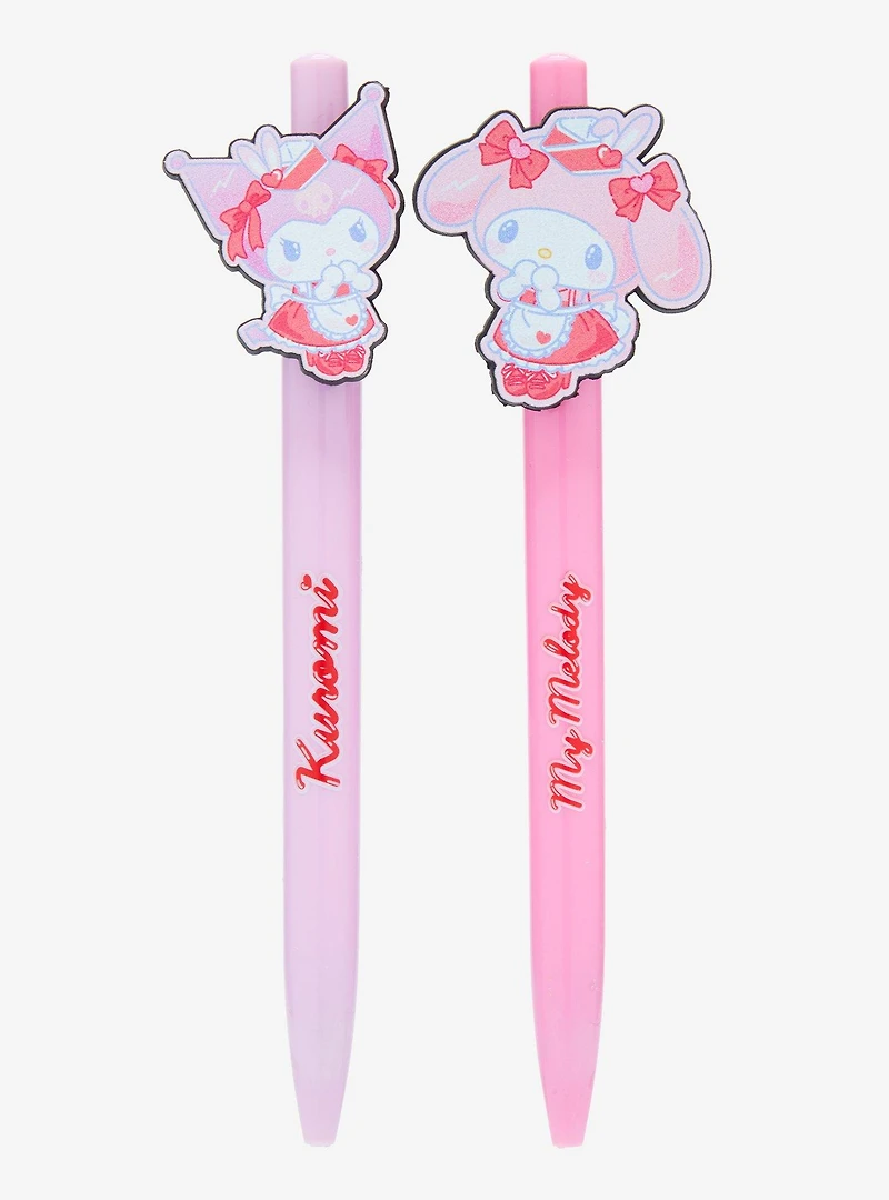 Sanrio My Melody & Kuromi Diner Pen Set - BoxLunch Exclusive