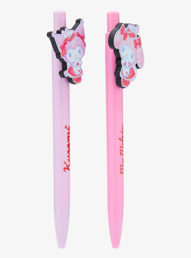 Sanrio My Melody & Kuromi Diner Pen Set - BoxLunch Exclusive
