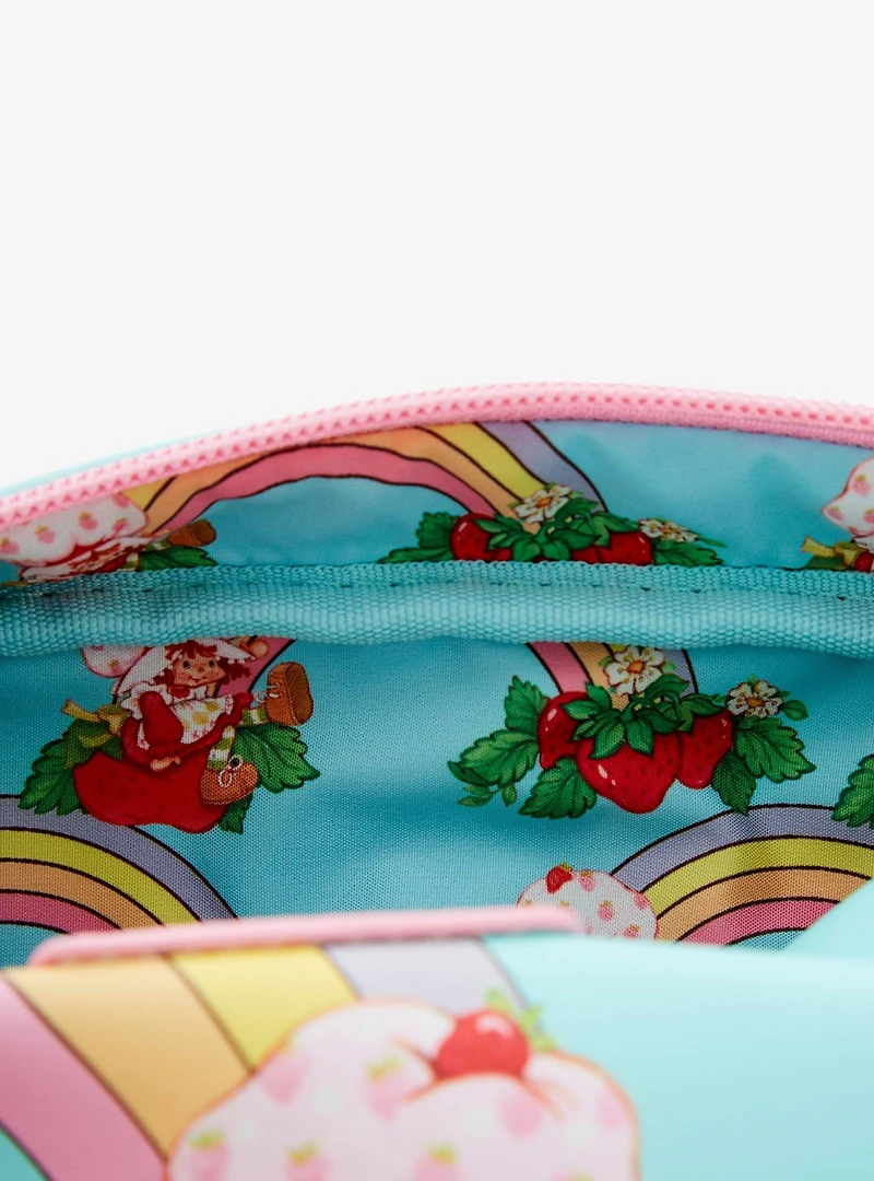 Strawberry Shortcake Rainbow Strawberry & Friends Cosmetic Bag