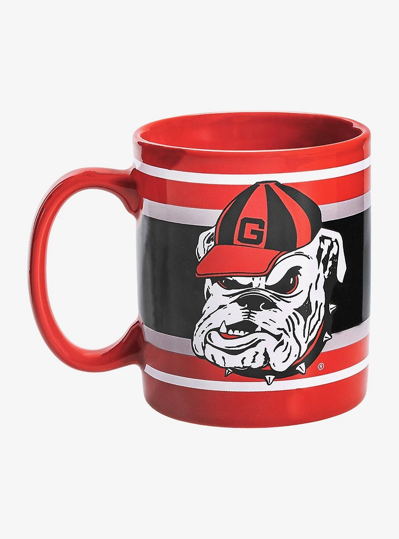 NCAA Georgia Bulldogs Hairy Dawg Mug Warmer with Mug