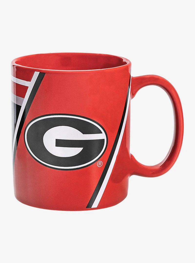 NCAA Georgia Bulldogs Hairy Dawg Mug Warmer with Mug