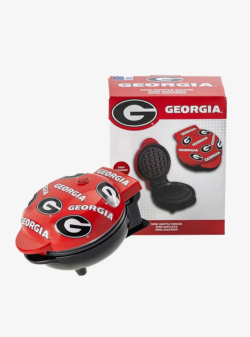 NCAA Georgia Bulldogs Mini Waffle Maker