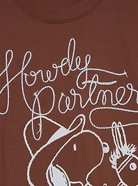 Peanuts Snoopy Howdy Partner Women's T-Shirt