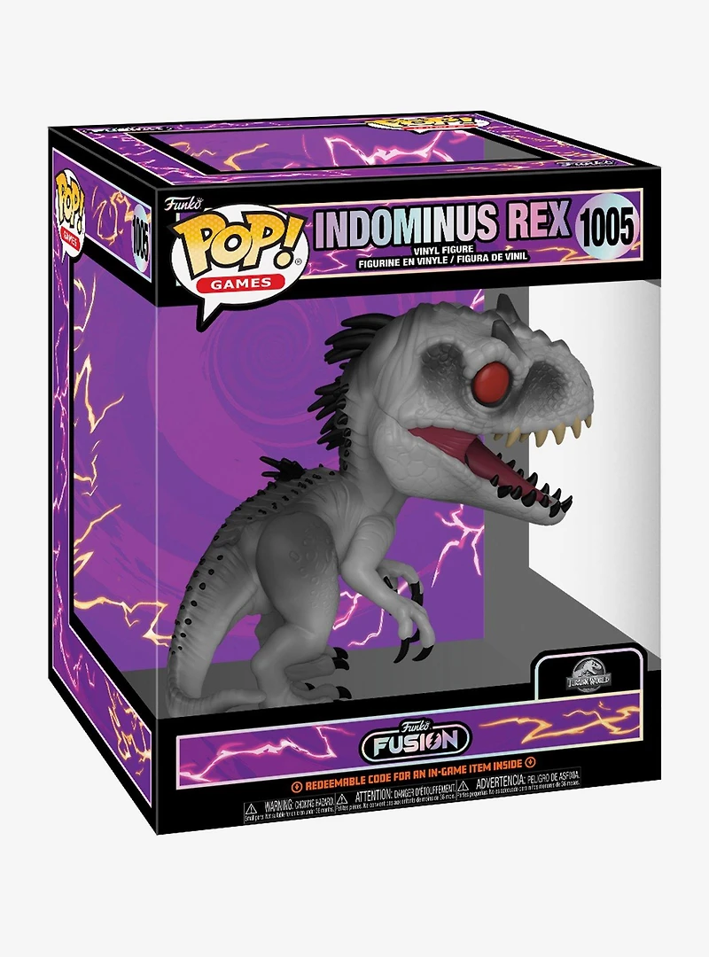 Funko Pop! Games Jurassic World Funko Fusion Indominus Rex Vinyl Figure