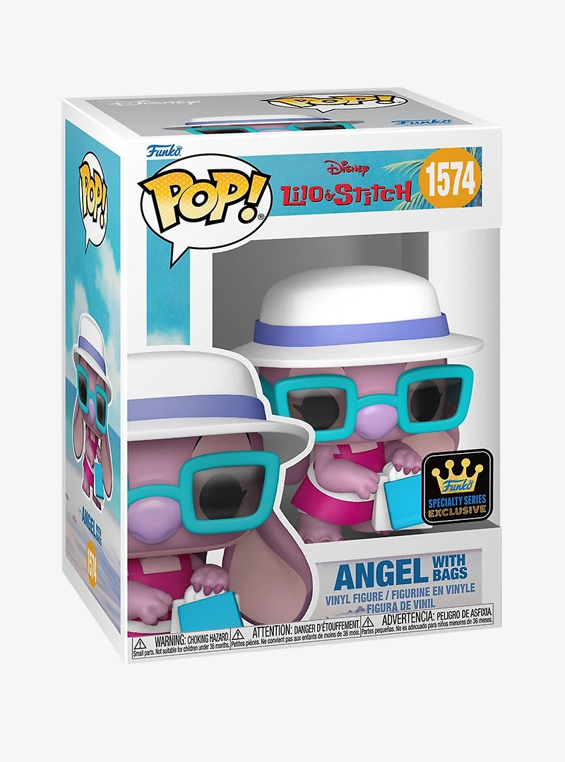 Funko Pop! Disney Lilo & Stitch Angel with Bags Vinyl Figure
