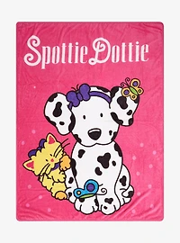 Sanrio Spottie Dottie Portrait Fleece Throw - BoxLunch Exclusive