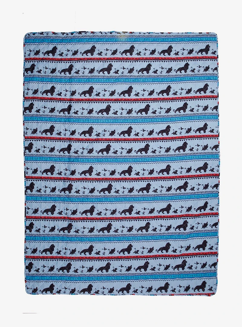 Disney The Lion King Retro Quilted Blanket — BoxLunch Exclusive
