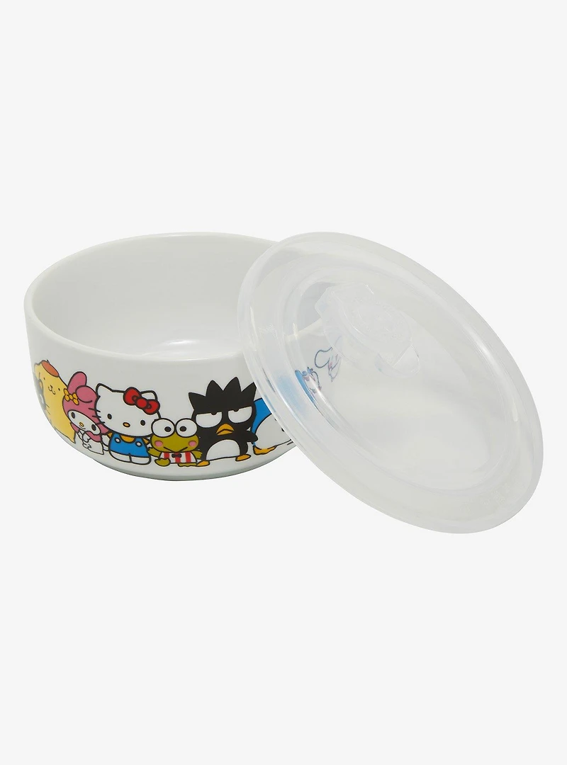 Sanrio Hello Kitty and Friends Ceramic Food Storage Bowl & Lid Set