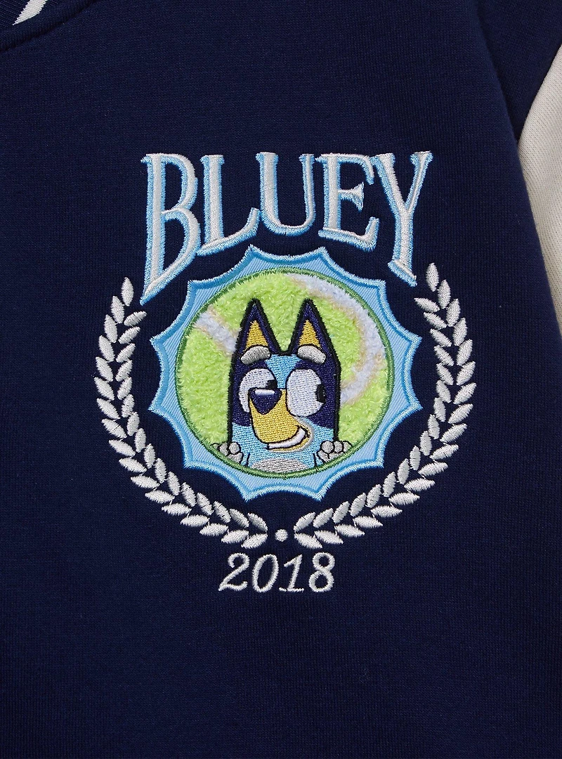 Bluey Tennis Embroidered Bomber Jacket — BoxLunch Exclusive