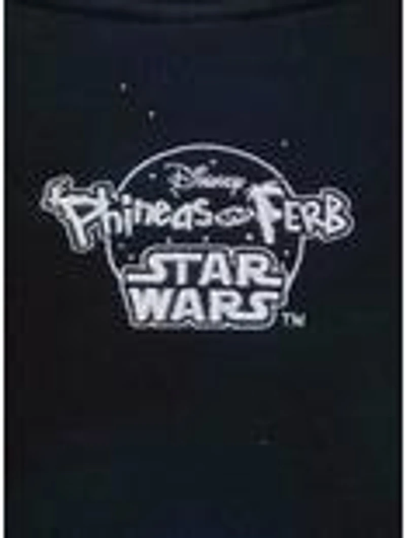 Disney Phineas & Ferb x Star Wars Characters Group Portrait Crewneck - BoxLunch Exclusive