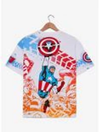 Marvel Captain America Motorcycle T-Shirt