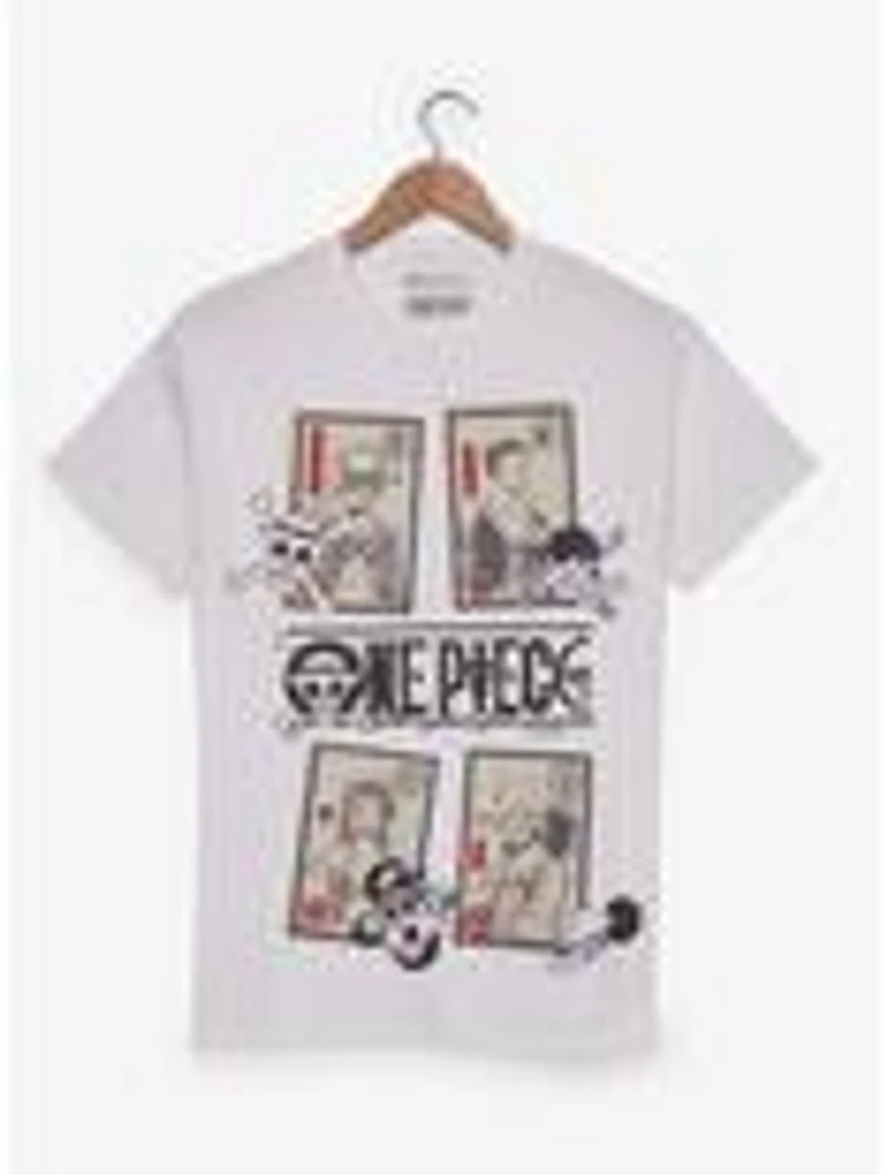 One Piece Character Stamp T-Shirt — BoxLunch Exclusive