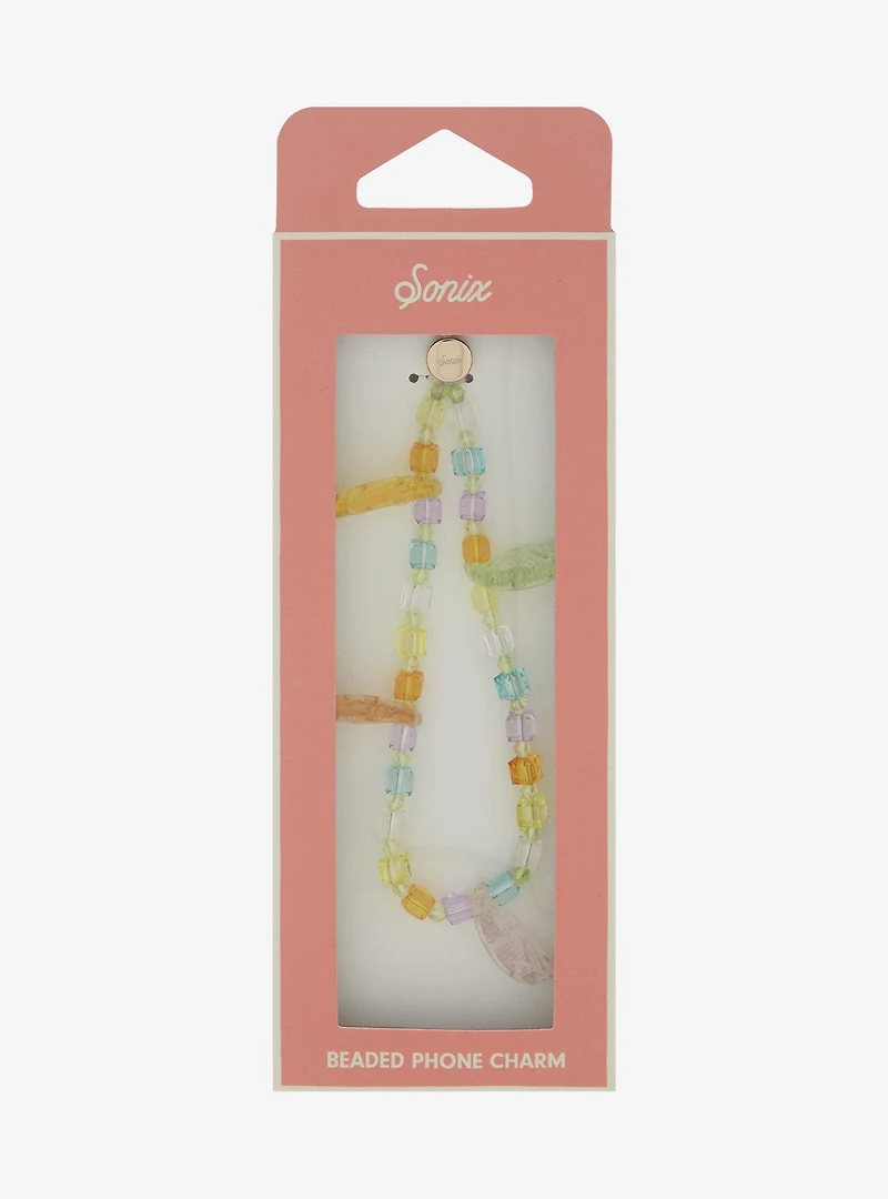 Sonix Citrus Beaded Phone Charm