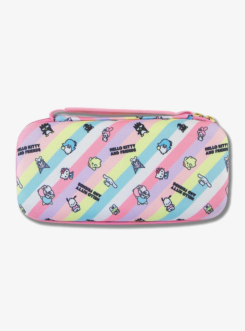 Sonix Sanrio Hello Kitty and Friends Pastel Grid Nintendo Switch Carrying Case