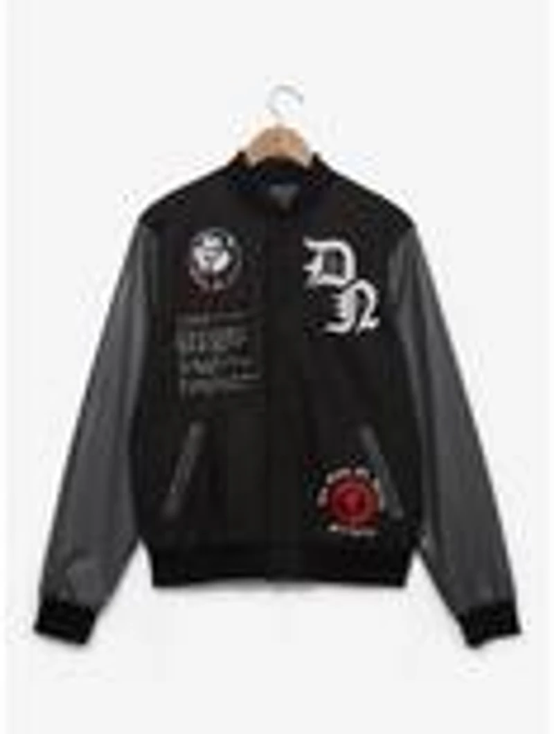 Death Note Embroidered Varsity Jacket — BoxLunch Exclusive
