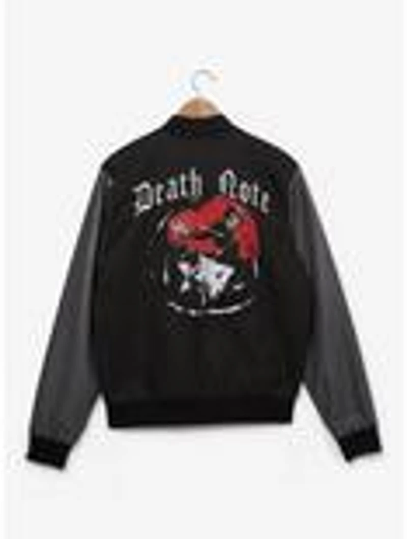 Death Note Embroidered Varsity Jacket — BoxLunch Exclusive