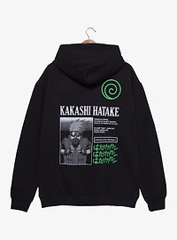 Naruto Shippuden Kakashi Hatake Panel Portrait Hoodie - BoxLunch Exclusive