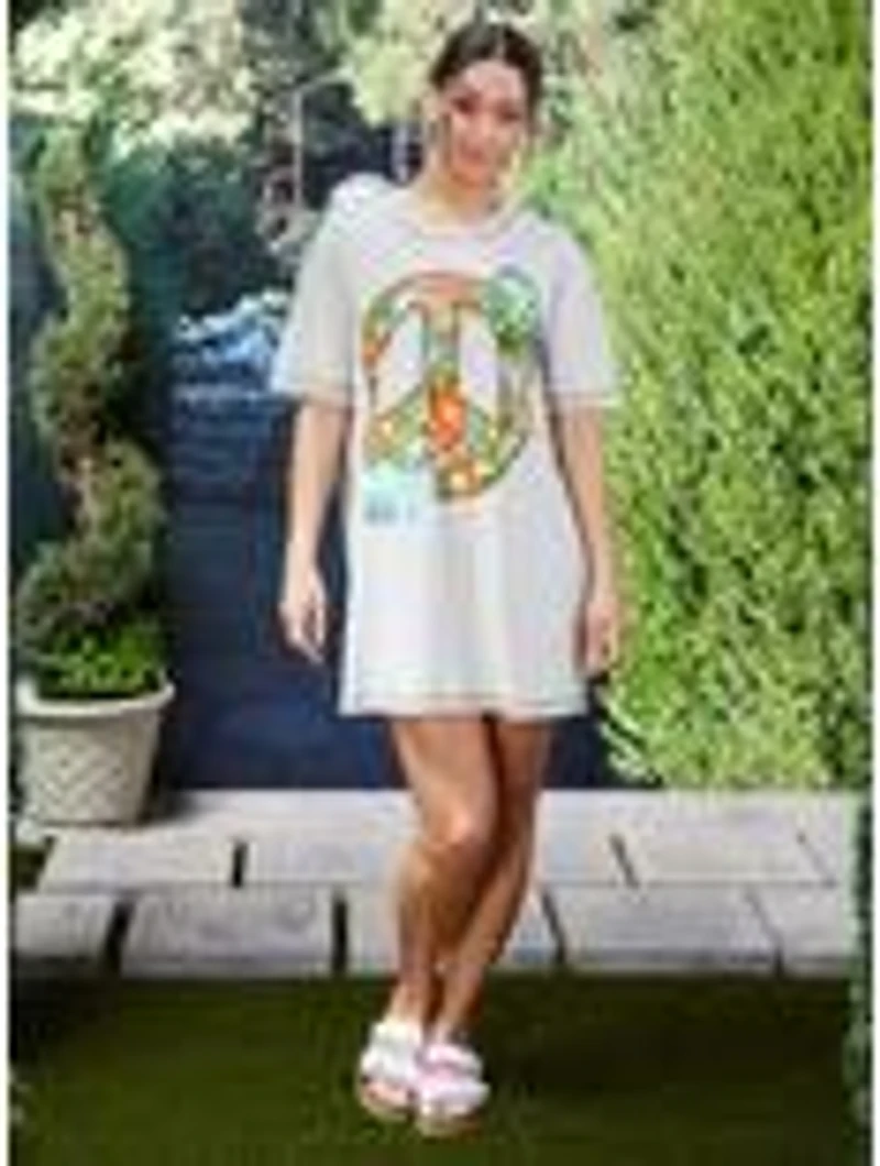 Disney Pixar Cars Fillmore Peace Sign T-Shirt Dress - BoxLunch Exclusive