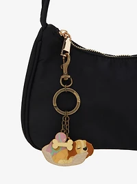 Disney Lady and the Tramp Lady Sleeping Multi Keychain