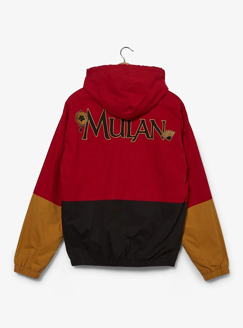 Disney Mulan Dragon Color Block Windbreaker Jacket