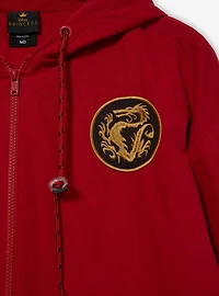 Disney Mulan Dragon Color Block Windbreaker Jacket