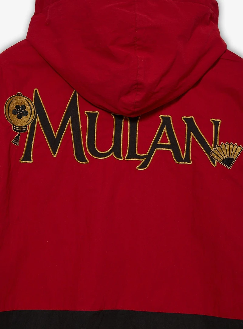 Disney Mulan Dragon Color Block Windbreaker Jacket