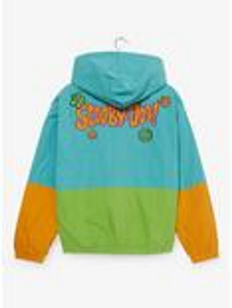 Scooby-Doo! Retro Color Block Windbreaker Jacket — BoxLunch Exclusive