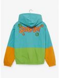 Scooby-Doo! Retro Color Block Windbreaker Jacket — BoxLunch Exclusive