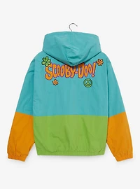 Scooby-Doo! Retro Color Block Windbreaker Jacket — BoxLunch Exclusive