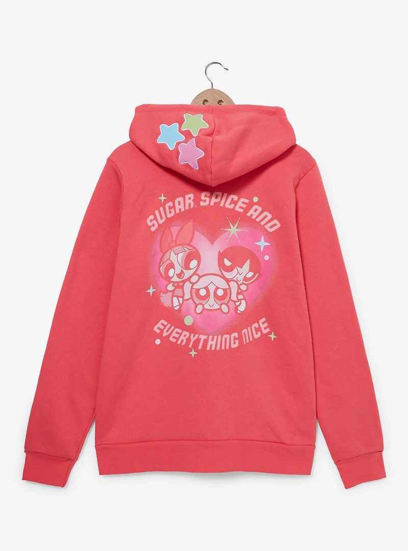 The Powerpuff Girls Sugar, Spice, and Everything Nice Zip Hoodie — BoxLunch Exclusive