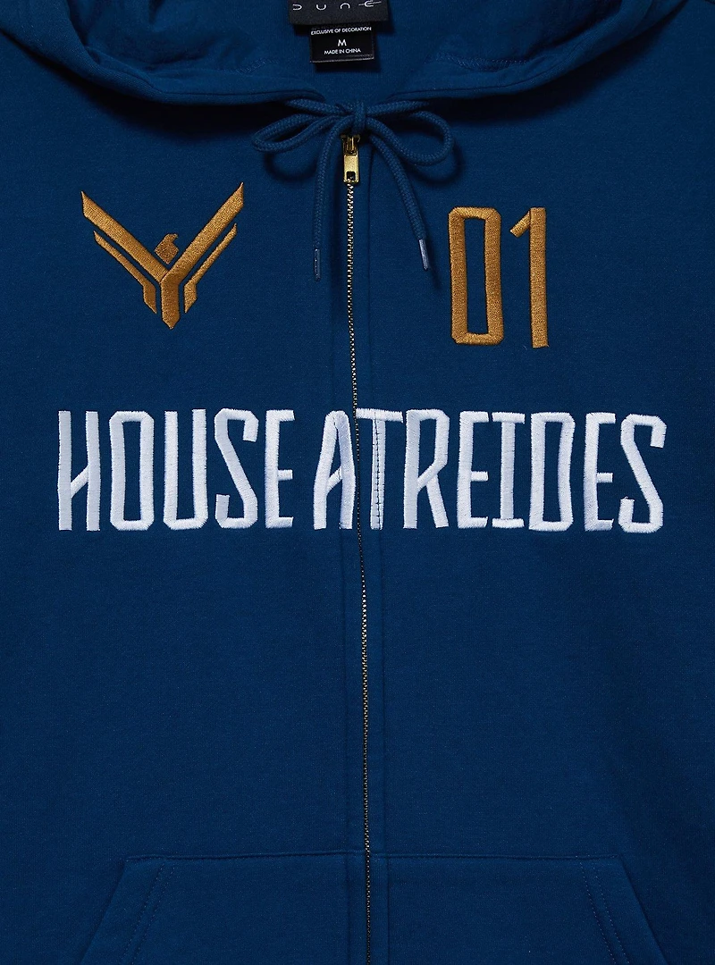 Dune House Atreides Zippered Hoodie - BoxLunch Exclusive