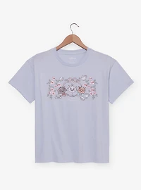 Disney The Aristocats Kittens Embroidered Women's T-Shirt - BoxLunch Exclusive