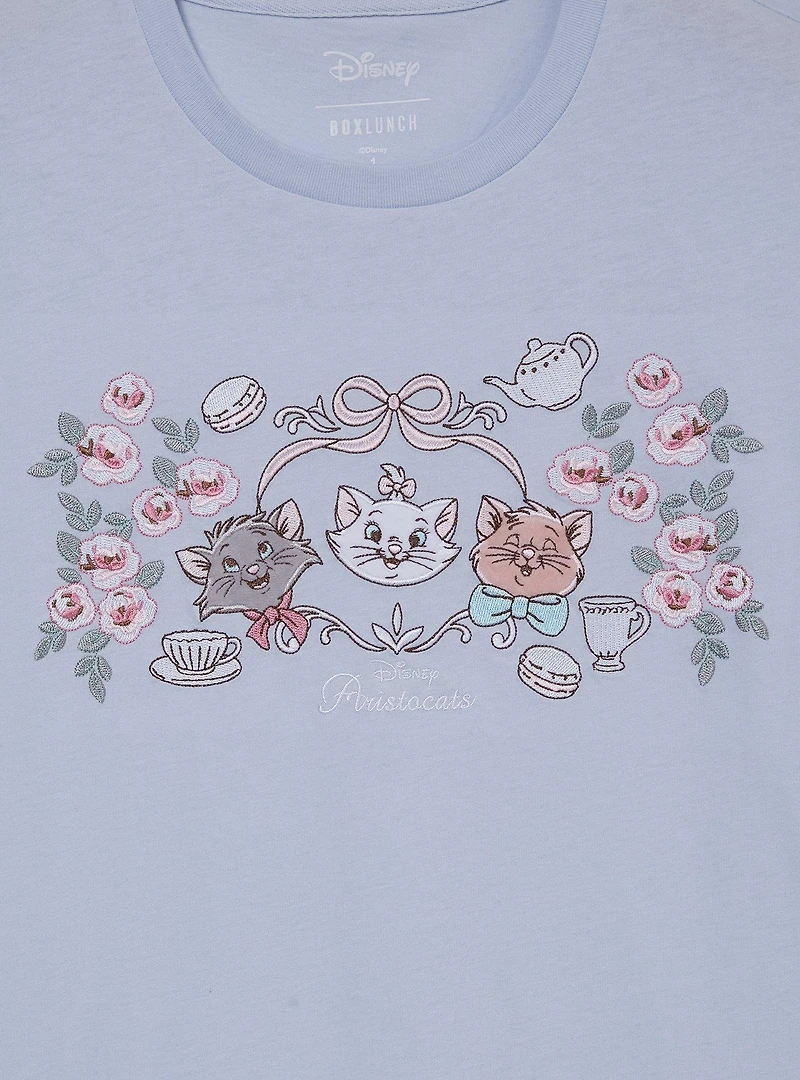 Disney The Aristocats Kittens Embroidered Women's Plus T-Shirt - BoxLunch Exclusive