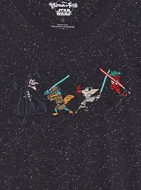 Disney Phineas and Ferb x Star Wars Lightsabers Women's Plus T-Shirt — BoxLunch Exclusive