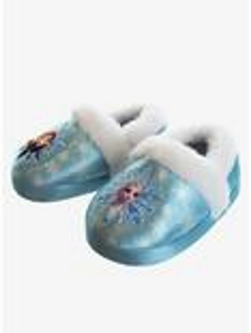 Disney Frozen Anna & Elsa Dual Sizes Youth Slippers