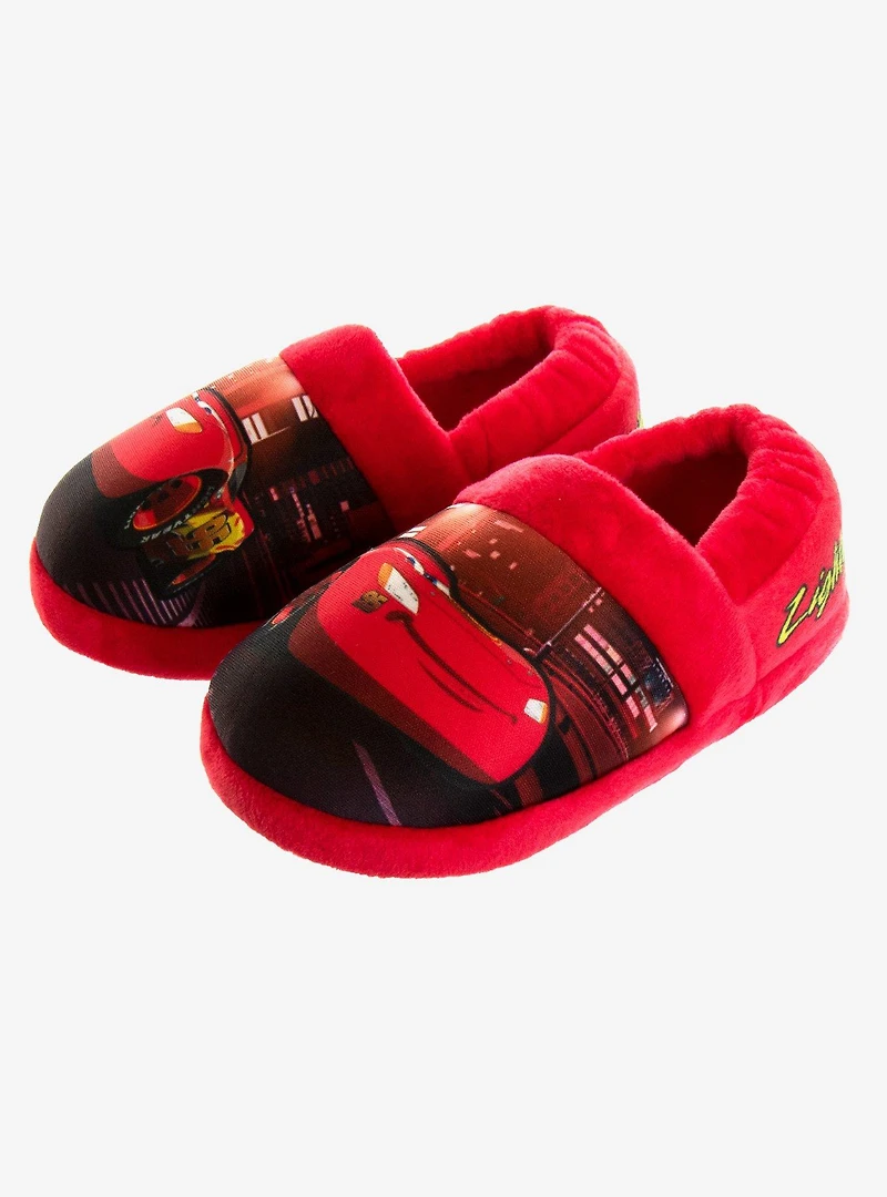 Disney Pixar Cars Lightning McQueen Youth Slippers