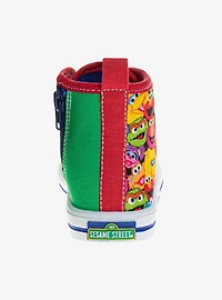 Sesame Street All Your Friends Hi-Top Youth Sneakers
