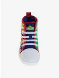 Sesame Street All Your Friends Hi-Top Youth Sneakers