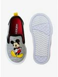 Disney Mickey Mouse Slip On Canvas Toddler Sneakers