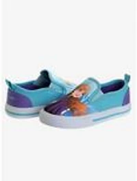 Disney Frozen Slip On Canvas Toddler Sneakers