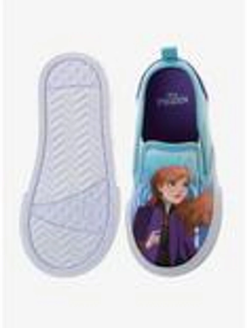 Disney Frozen Slip On Canvas Toddler Sneakers