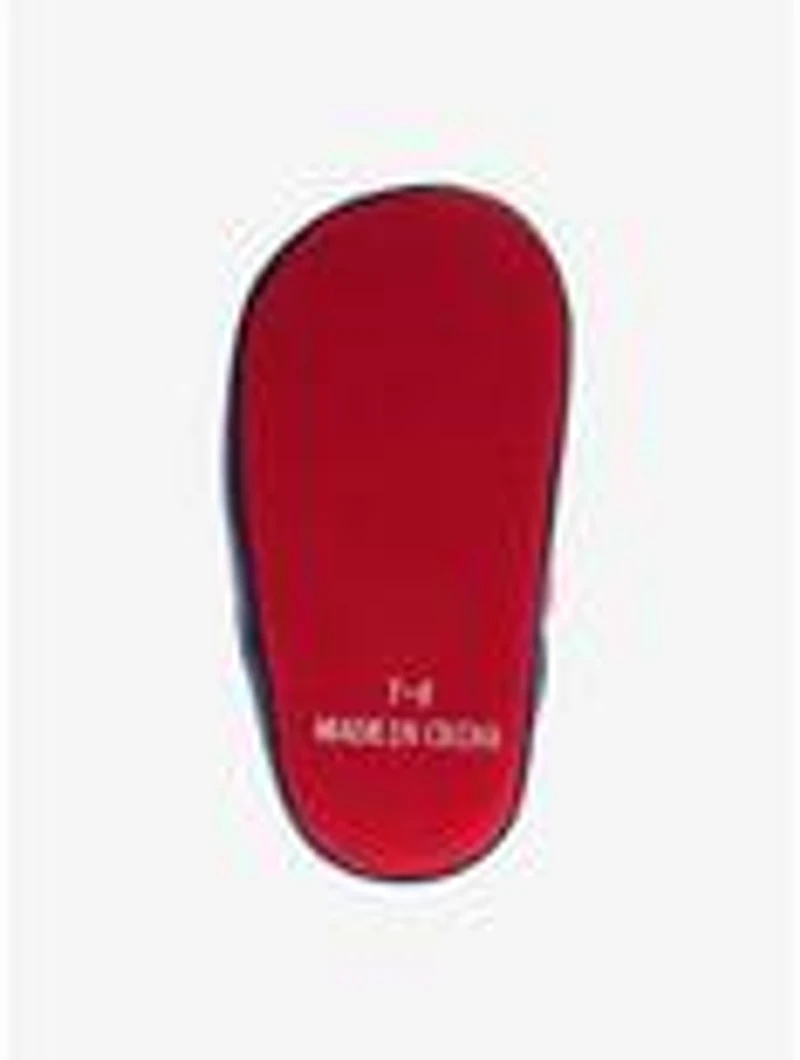 Marvel Spider-Man Suit Dual Sizes Toddler Slippers