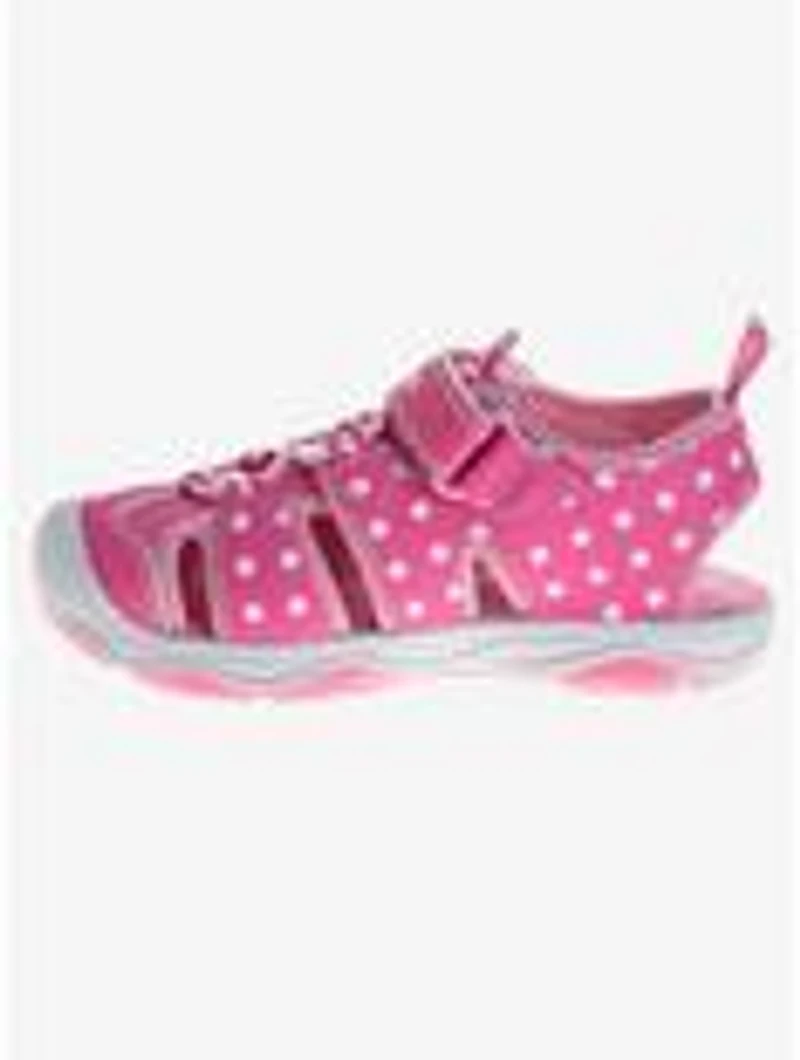 Disney Minnie Mouse Closed Toe Youth Sport Sandals