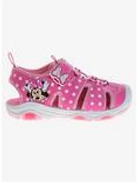 Disney Minnie Mouse Closed Toe Youth Sport Sandals