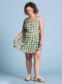 Disney Winnie the Pooh Tigger Floral Allover Print Plus Active Dress — BoxLunch Exclusive