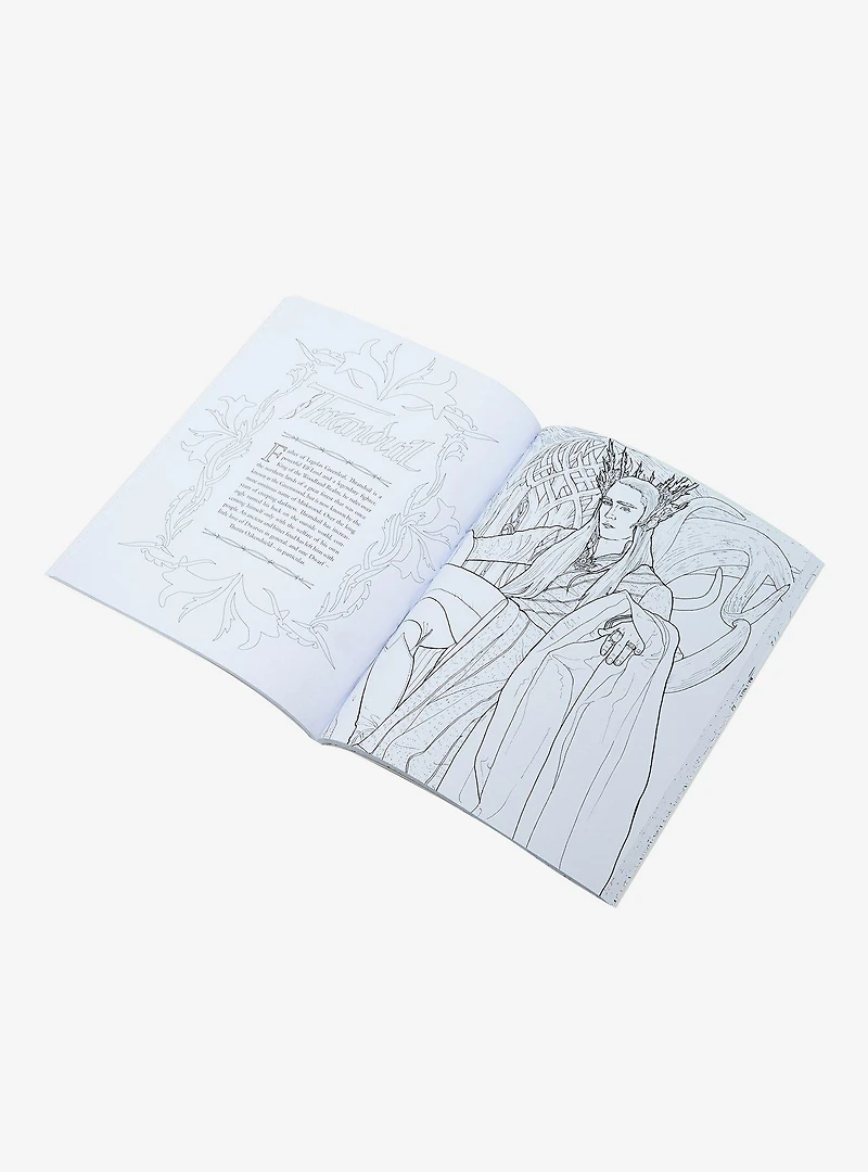 The Lord of the Rings The Hobbit Coloring Book