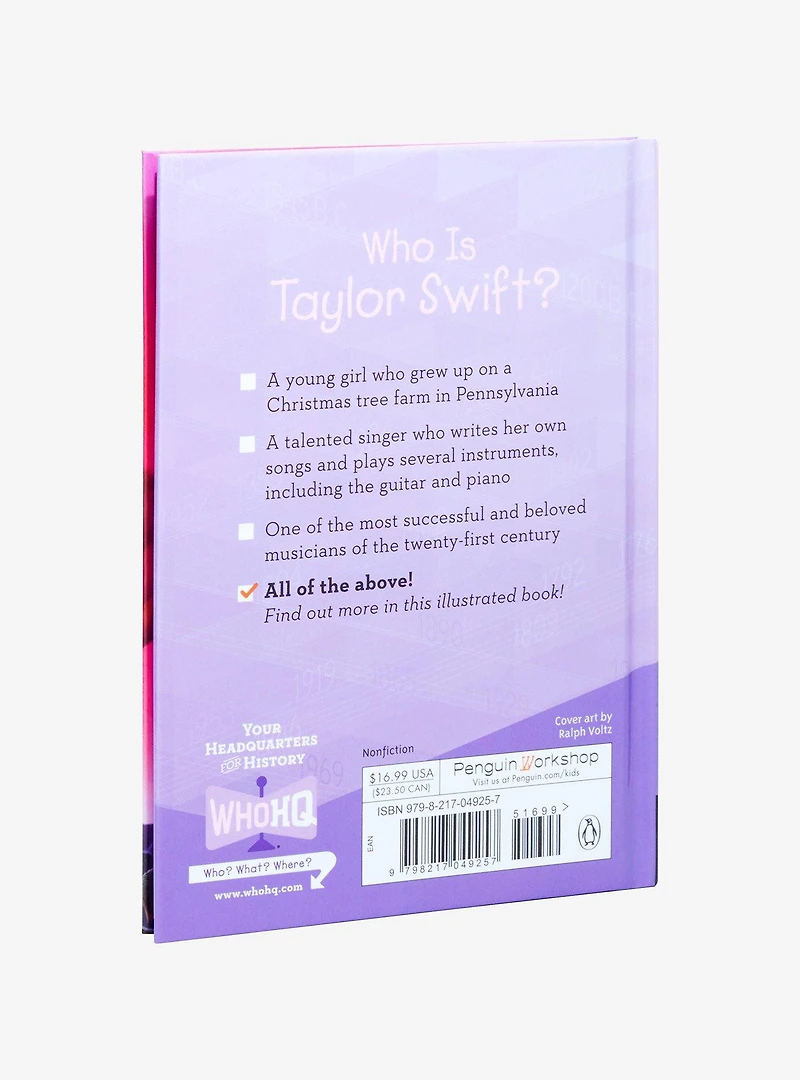 Who Is Taylor Swift? Deluxe Edition Book