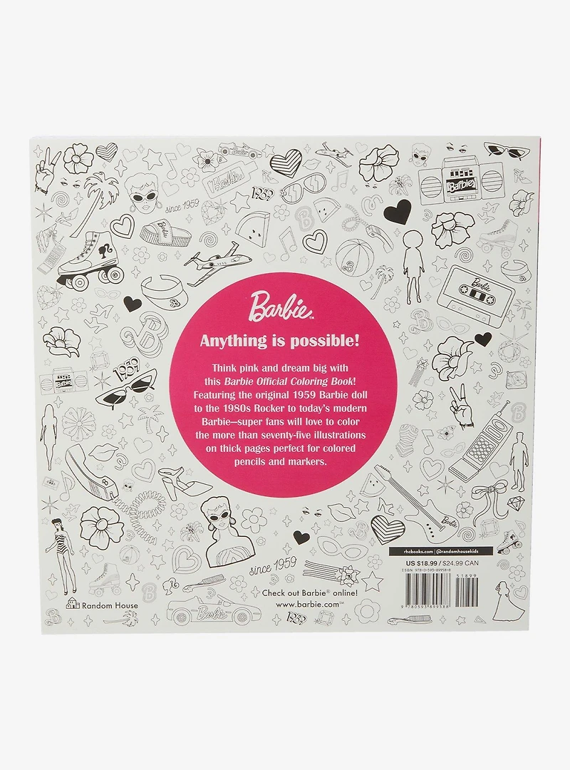 Barbie Official Coloring Book